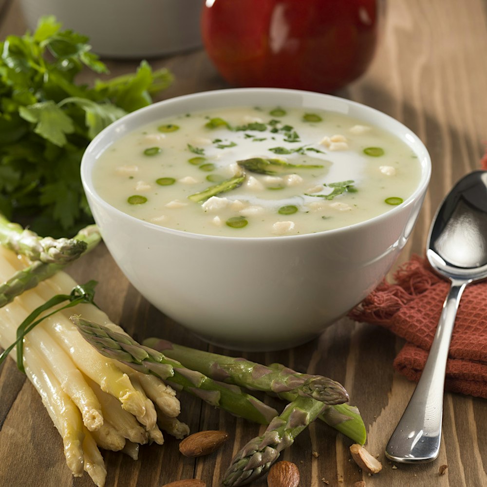 Asparagus White Application